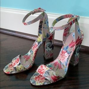Floral heels
